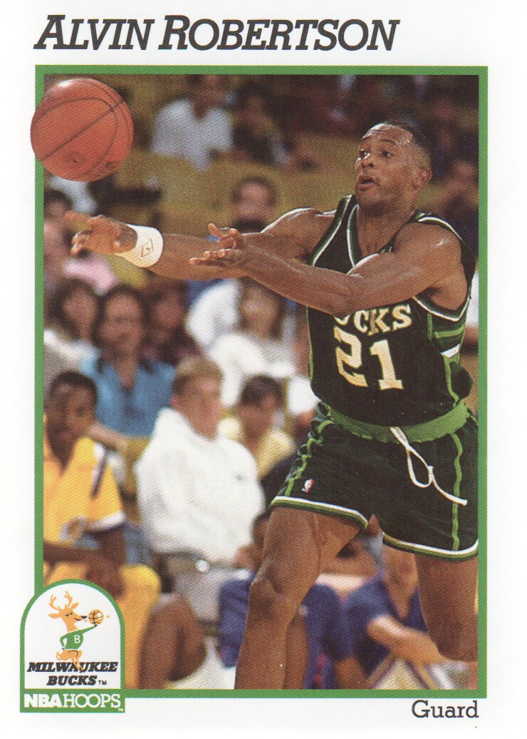1991-92 Hoops #120 Alvin Robertson