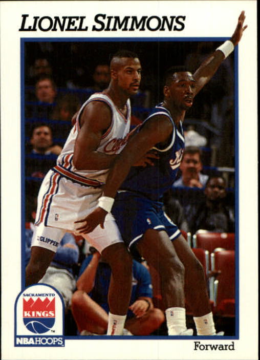 1991-92 Hoops #185 Lionel Simmons