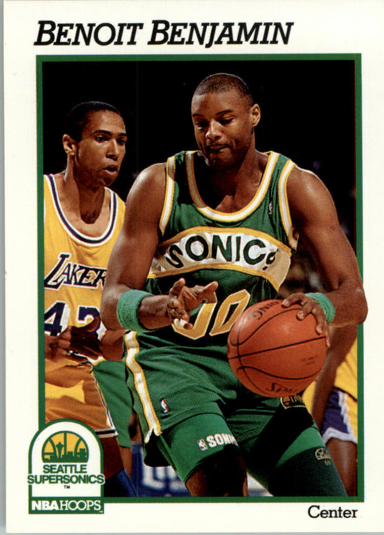 1991-92 Hoops #197 Benoit Benjamin