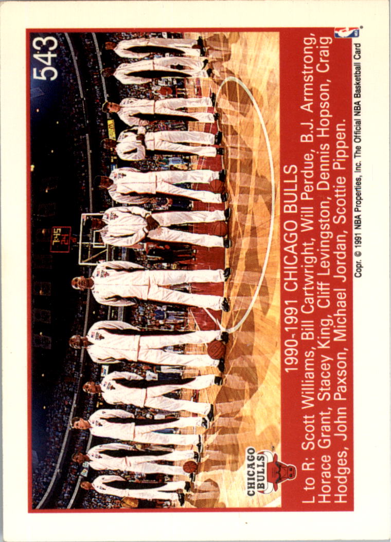 1991-92 Hoops #543 Michael Jordan FIN back image