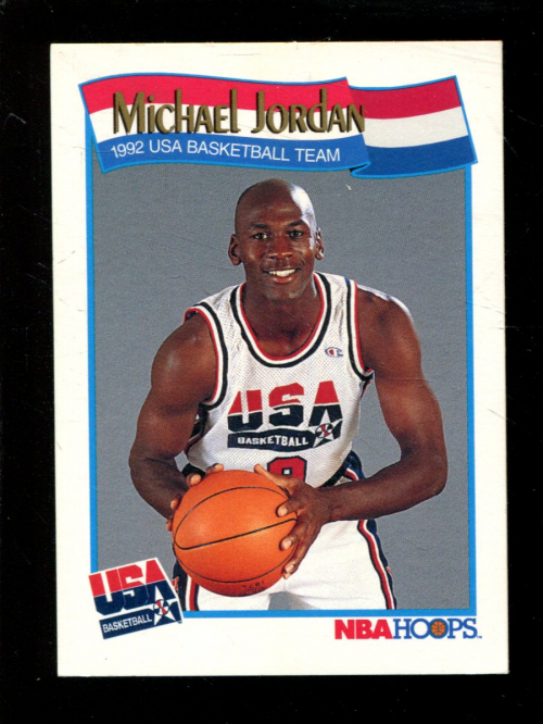 1991-92 Hoops #579 Michael Jordan USA