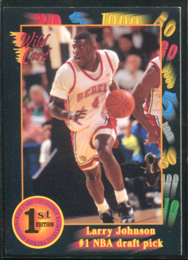 1992 Front Row Larry Johnson Factory Sealed 50 Card Draft Picks Basketball Set 