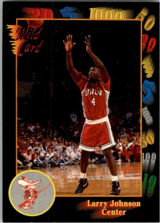 1991-92 Wild Card Promos #P1 Larry Johnson