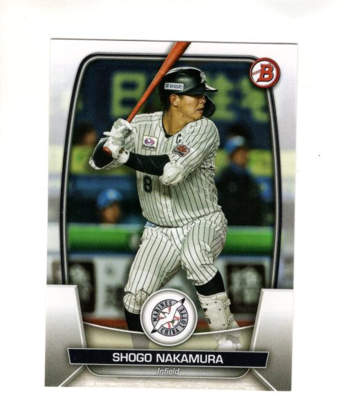 松本剛 Topps NPB Bowman 2023 plate 1/1 2023 Bowman NPB Nippon Professional Chrome /10 Purple