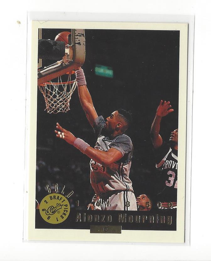 1992 Classic Gold #60 Alonzo Mourning