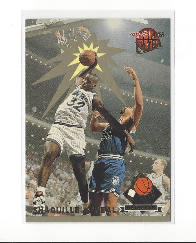 1992-93 Ultra Rejectors #4 Shaquille O'Neal