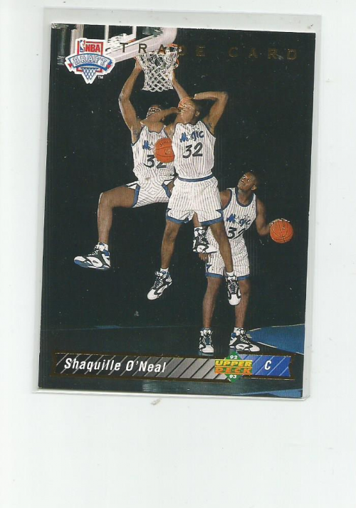 1992-93 Upper Deck #1B Shaquille O'Neal TRADE