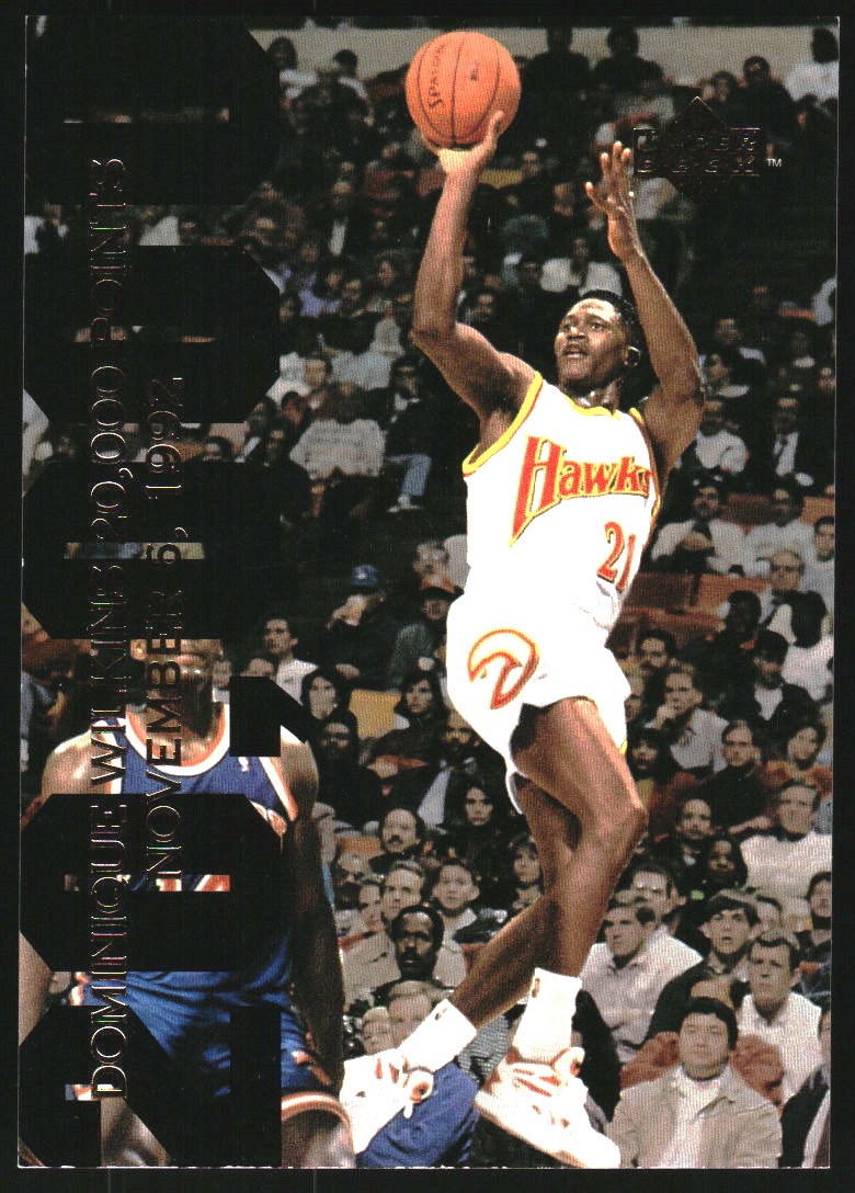 1992-93 Upper Deck #SP2 20,000 Points/Dominique Wilkins Nov. 6, 1992/Michael Jordan Jan. 8, 1993