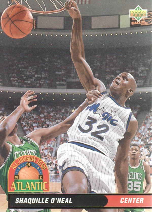1992-93 Upper Deck All-Division #AD1 Shaquille O'Neal