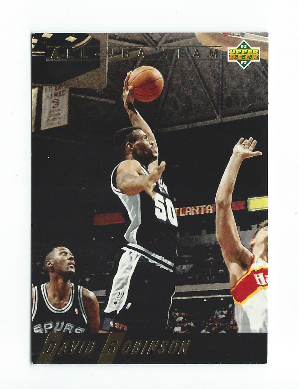 1992-93 Upper Deck All-NBA #AN3 David Robinson