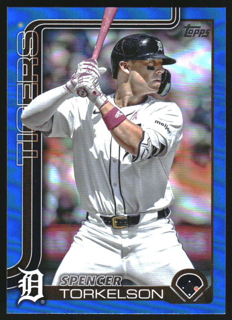 2025 Topps Blue Rainbow Foil #494 Spencer Torkelson