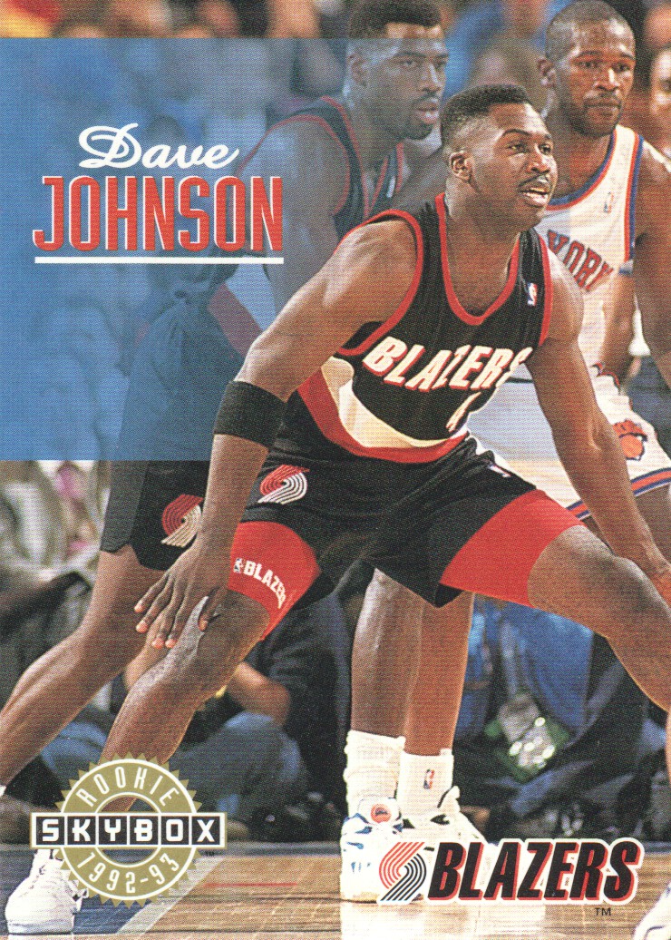 1992-93 SkyBox #392 Dave Johnson SP RC