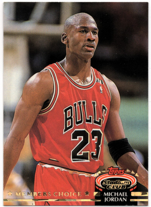 1992-93 Stadium Club #210 Michael Jordan MC