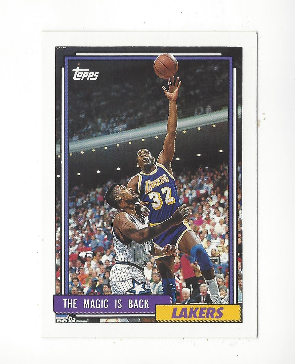 Magic Johnson cards (1989-2019) Lakers - You Choose - Bild 44 von 80