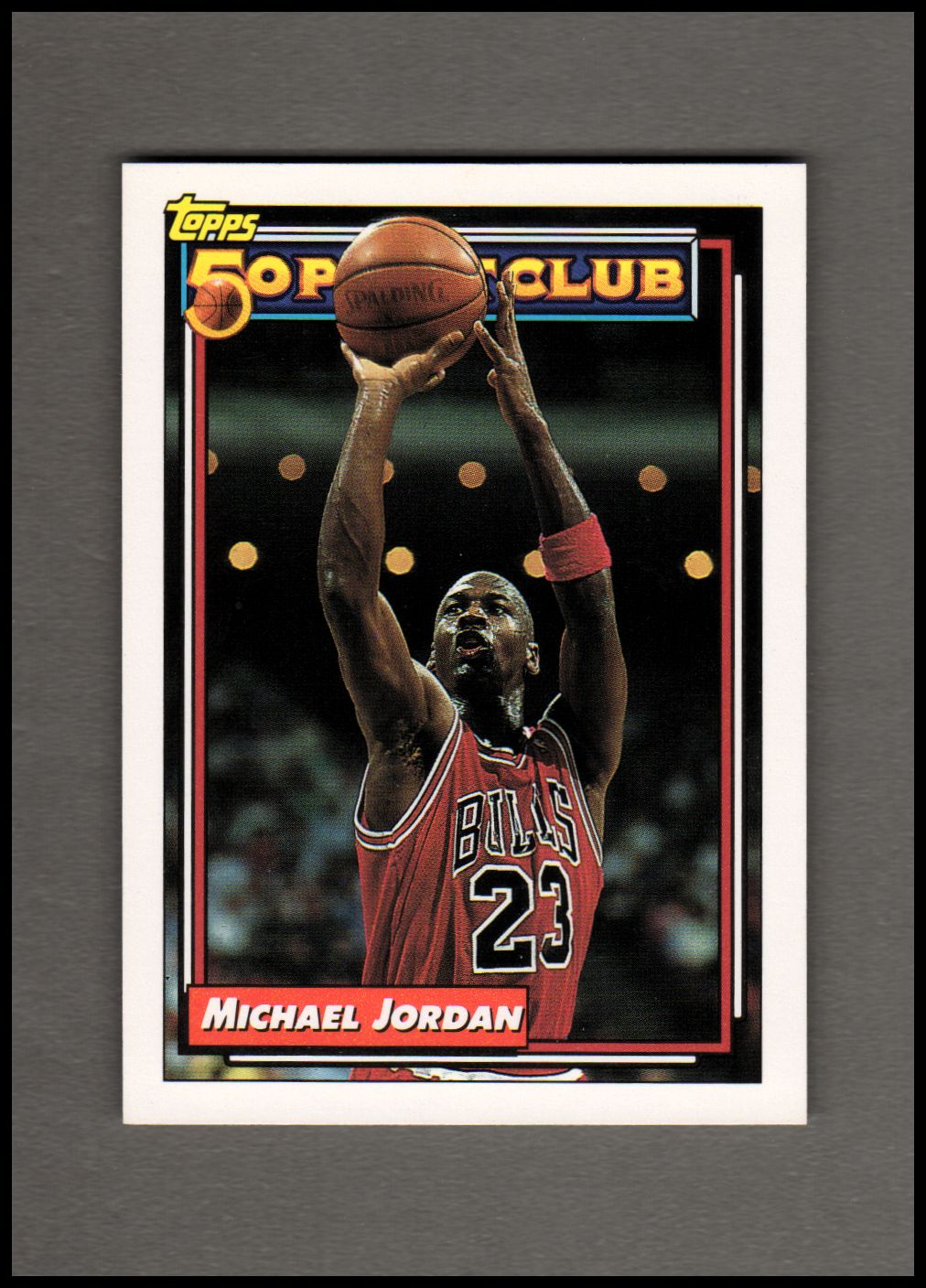 1992-93 Topps #205 Michael Jordan 50P