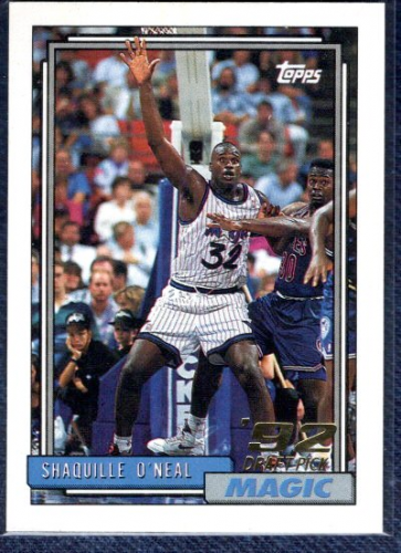 1992-93 Topps #362 Shaquille O'Neal RC