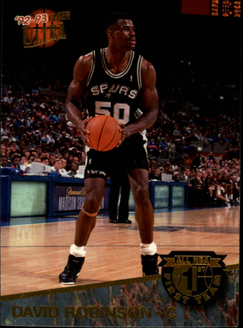 1992-93 Ultra All-NBA #3 David Robinson