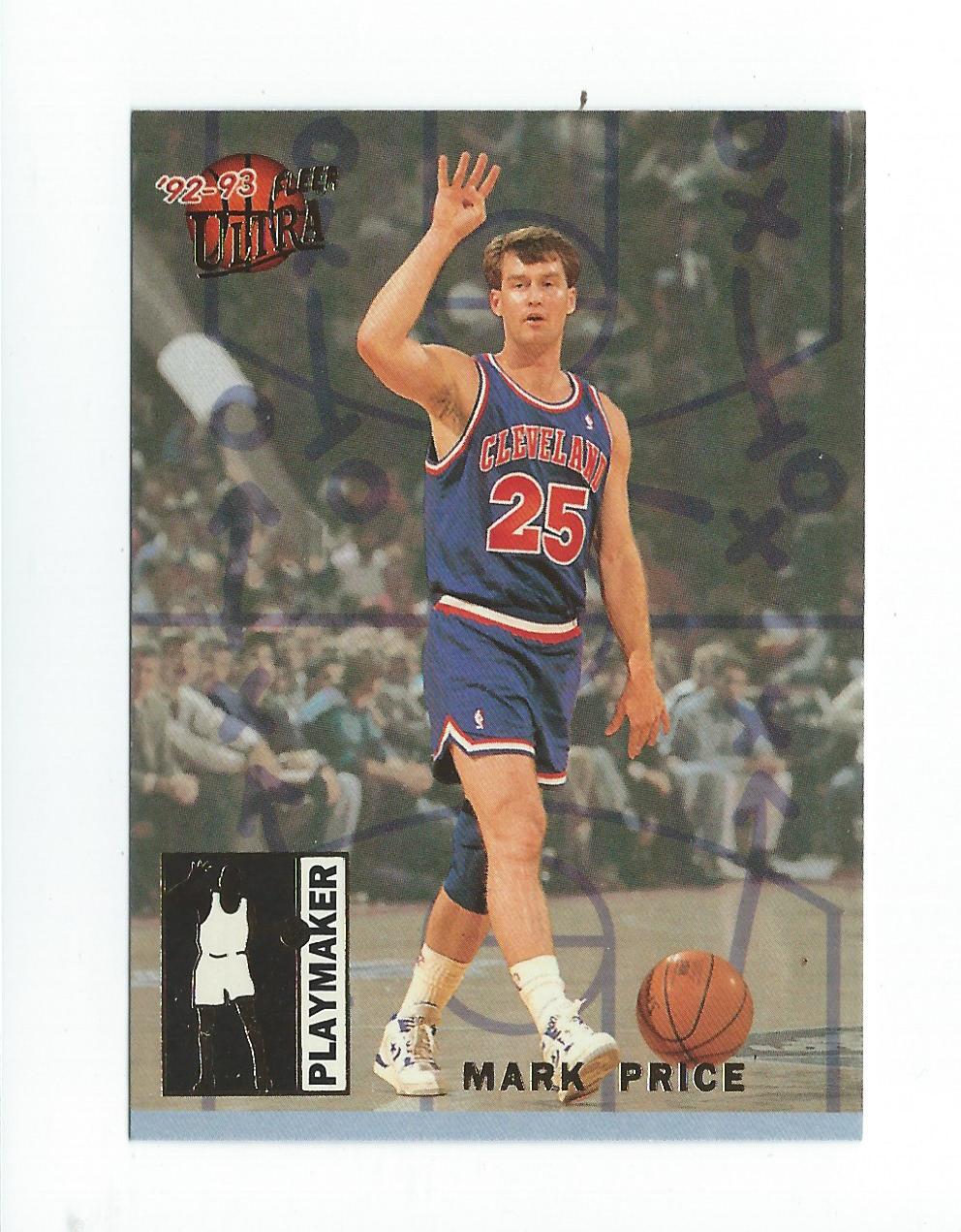 1992-93 Ultra Playmakers #6 Mark Price