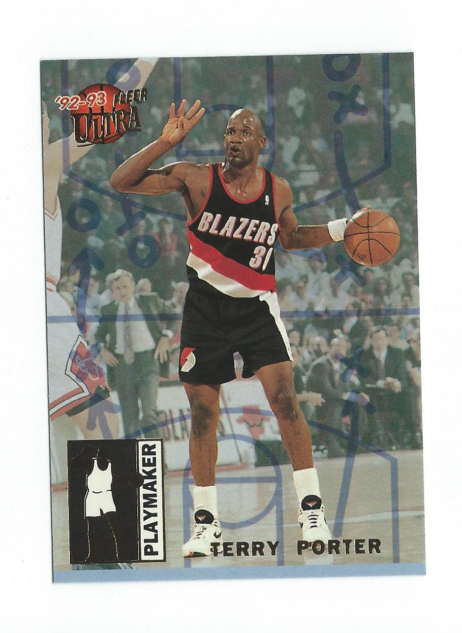 1992-93 Ultra Playmakers #7 Terry Porter