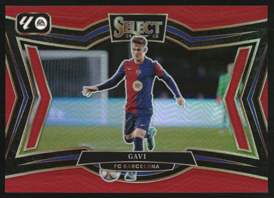 2024 Leaf In The Game Used Super Swatch Purple Holo Gavi PATCH