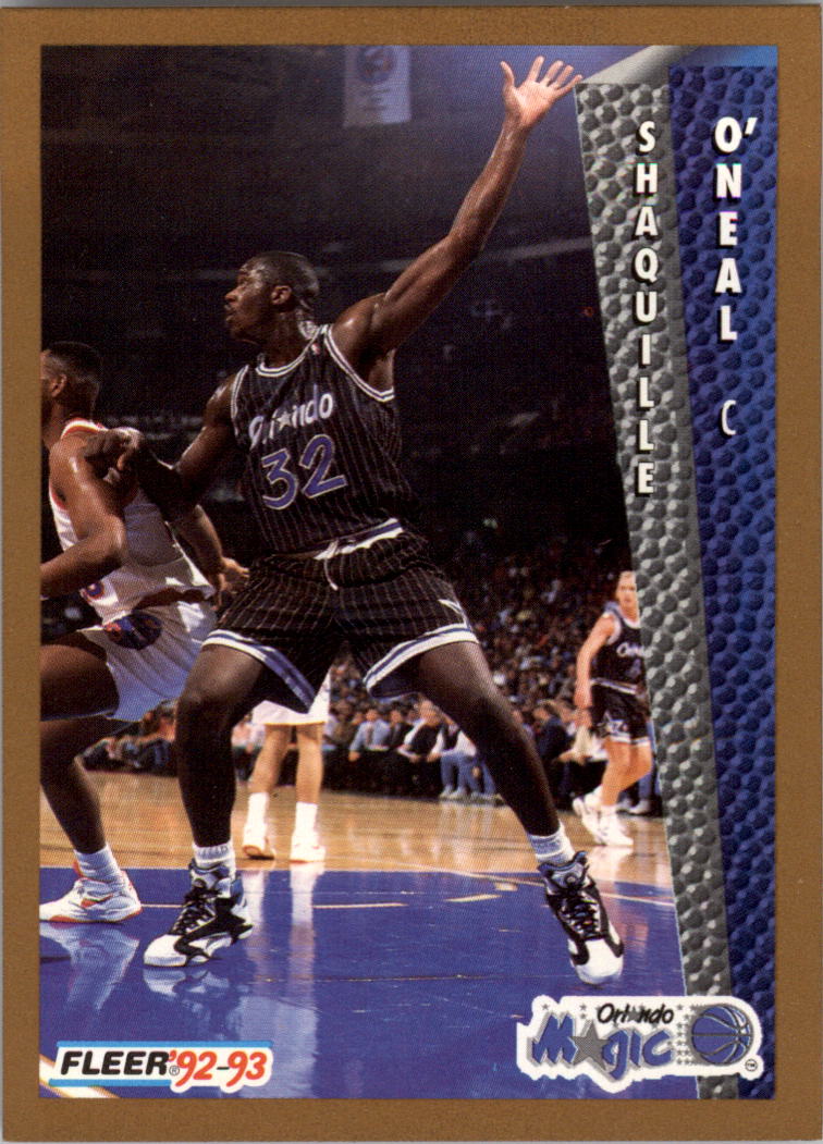 1992-93 Fleer #401 Shaquille O'Neal RC