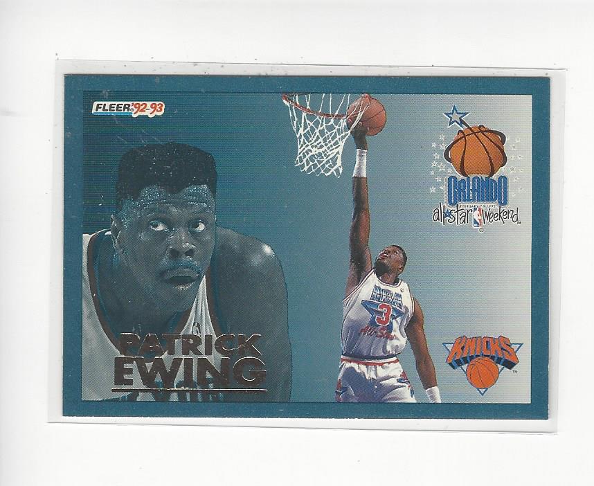 1992-93 Fleer All-Stars #5 Patrick Ewing