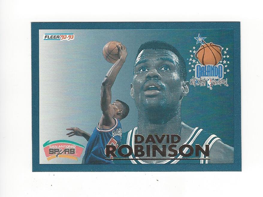 1992-93 Fleer All-Stars #21 David Robinson