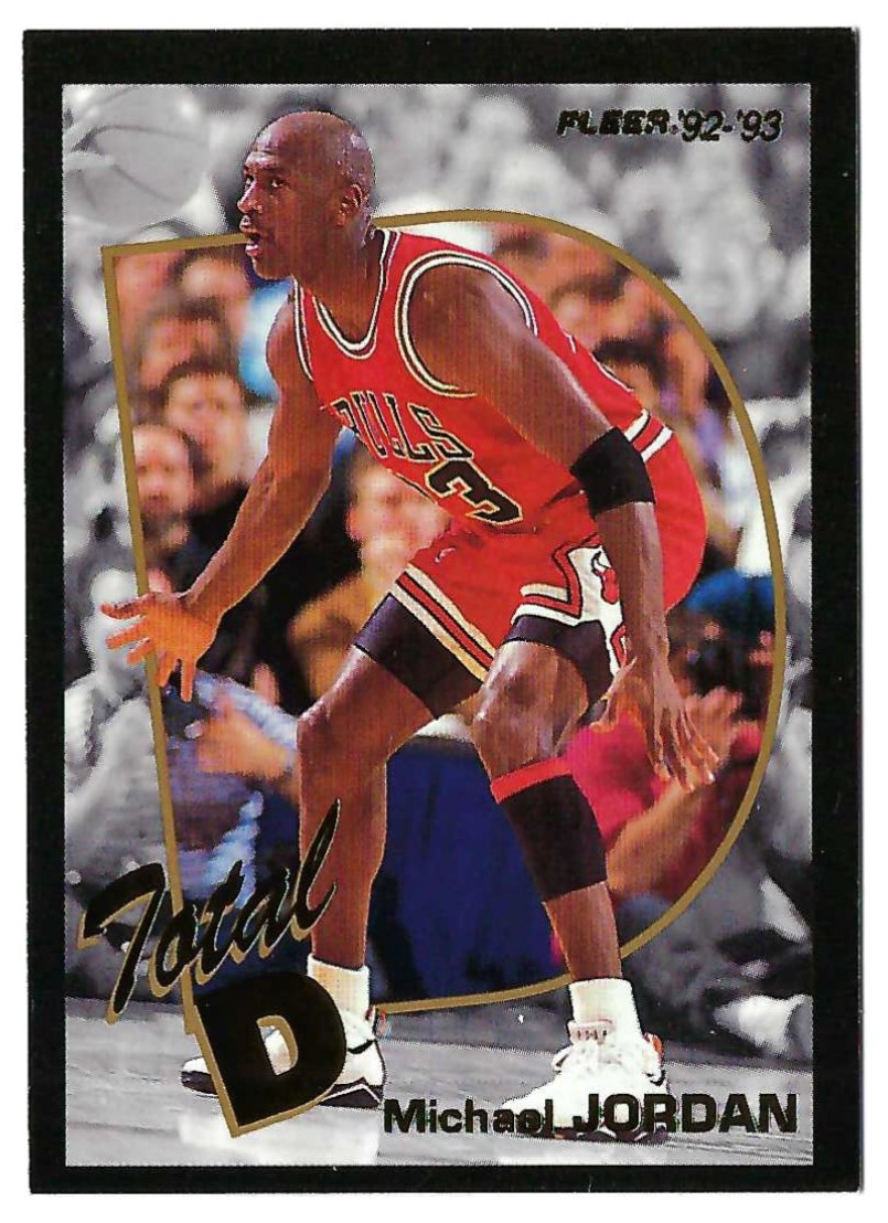 1992-93 Fleer Total D #5 Michael Jordan ! - NM-MT