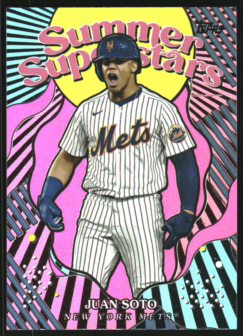 2025 Topps Summer Superstars Pink Foil #SS29 Juan Soto