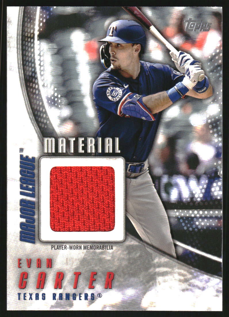 2025 Topps Major League Materials #MLM2EC Evan Carter S2 on