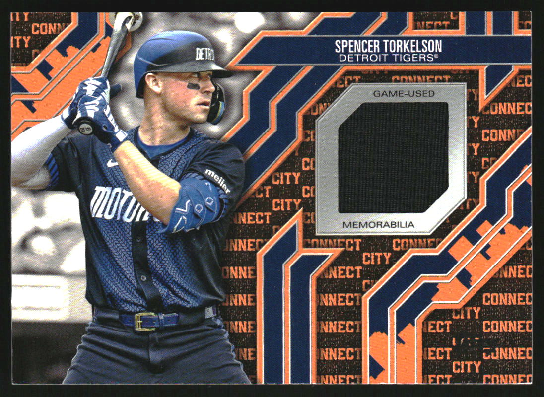 2025 Topps City Connect Swatches #CC2ST Spencer Torkelson S2