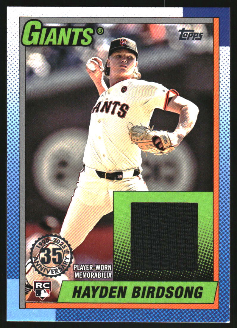 2025 Topps '90 Topps Relics #90R2HB Hayden Birdsong S2