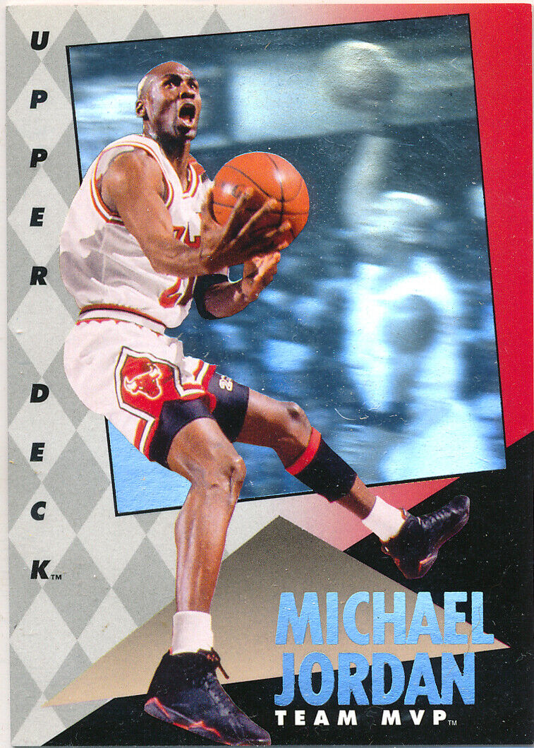 1992-93 Upper Deck MVP Holograms #4 Michael Jordan