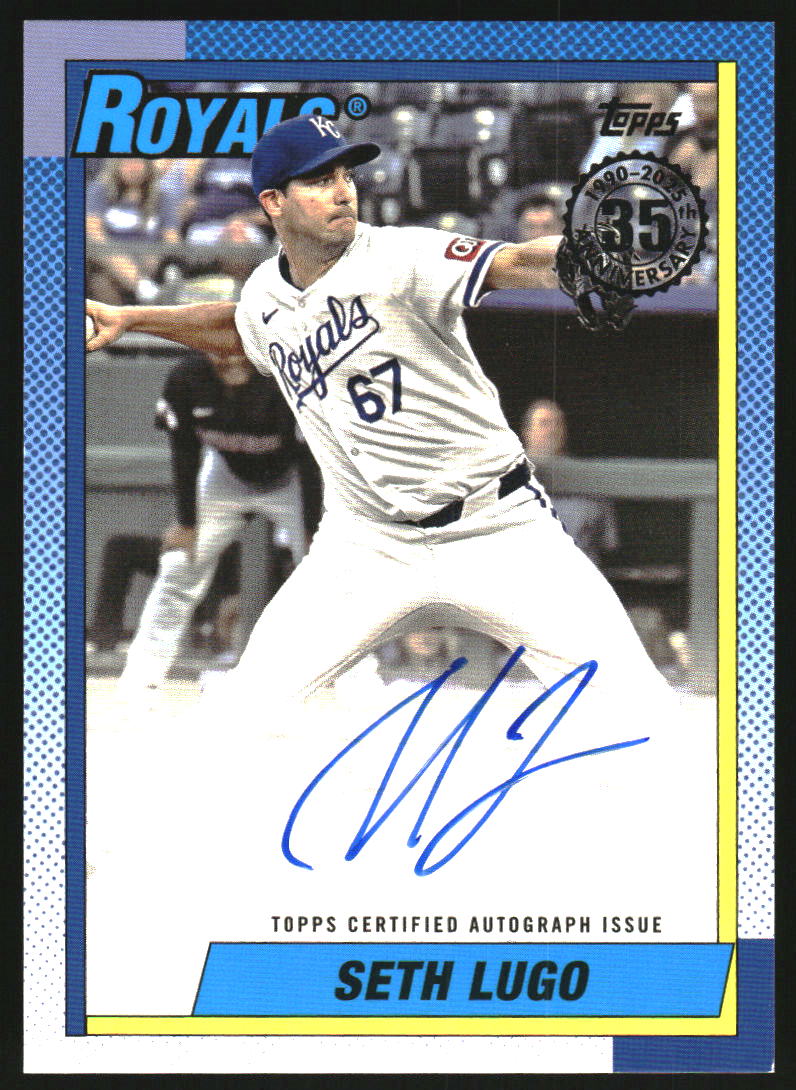 2025 Topps '90 Topps Autographs #90B2SL Seth Lugo S2 Auto