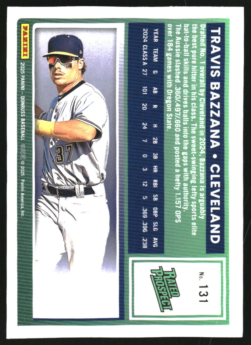 2025 Donruss Liberty #131 Travis Bazzana