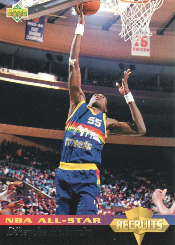 1992-93 Upper Deck All-Star Weekend #33 Dikembe Mutombo