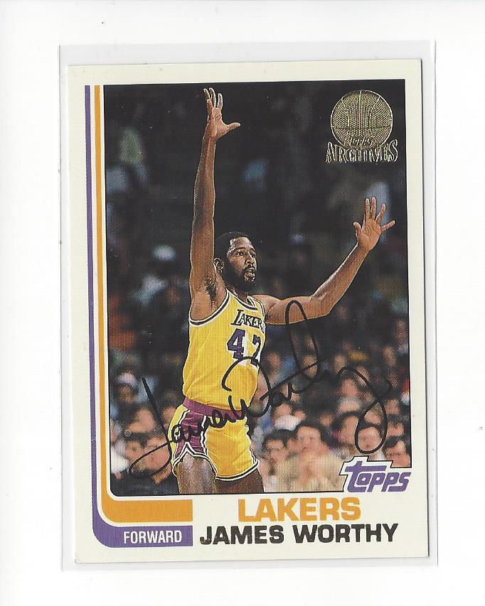 1992-93 Topps Archives Gold #31G James Worthy