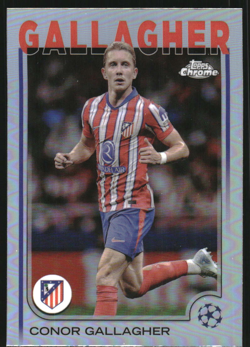 2024-25 Topps Chrome UEFA Club Competitions Violet Prism