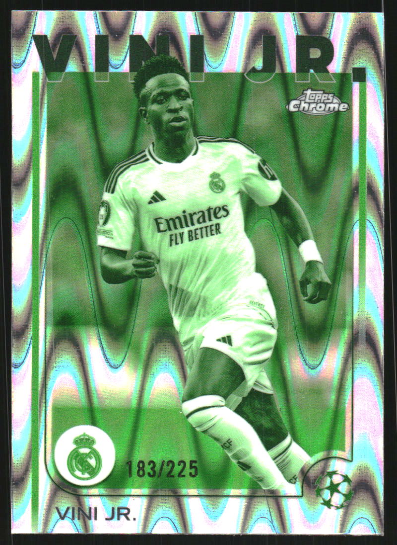 2024 Topps Now UEFA Club Competions Vini Jr #25 SGC 10 GEM MINT on