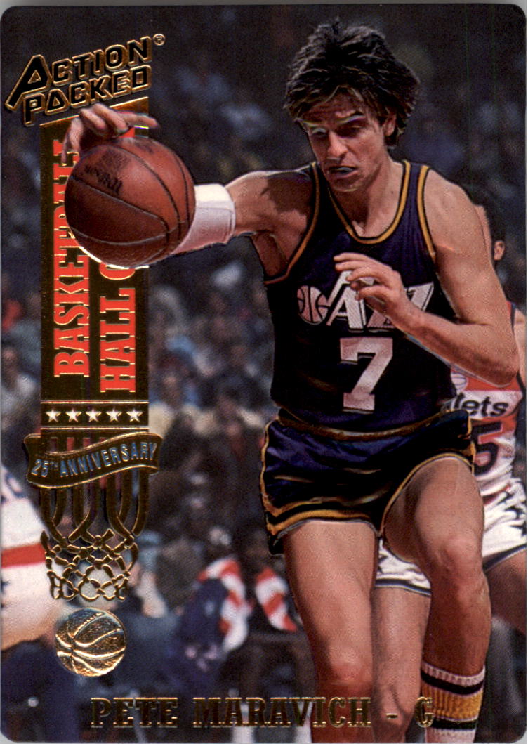 1993 Action Packed Hall of Fame #39 Pete Maravich