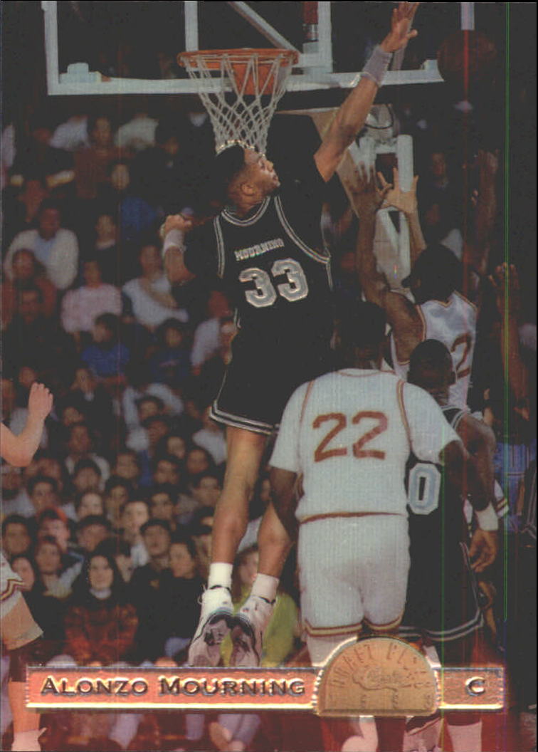 1993 Classic Chromium Draft Stars #DS36 Alonzo Mourning