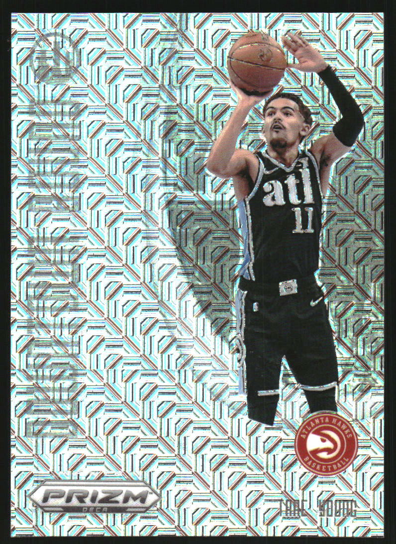 2024-25 Prizm Deca Downtown Bound Prizms Mojo #11 Trae Young /25