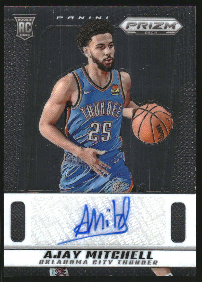2024-25 Prizm Deca Signatures #60 Ajay Mitchell Auto on Fanatics