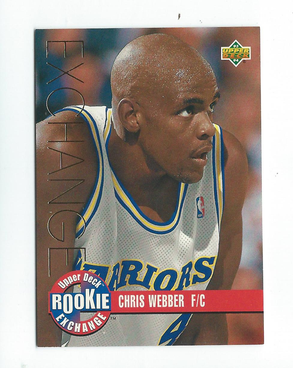 1993-94 Upper Deck Rookie Exchange Gold #RE1 Chris Webber