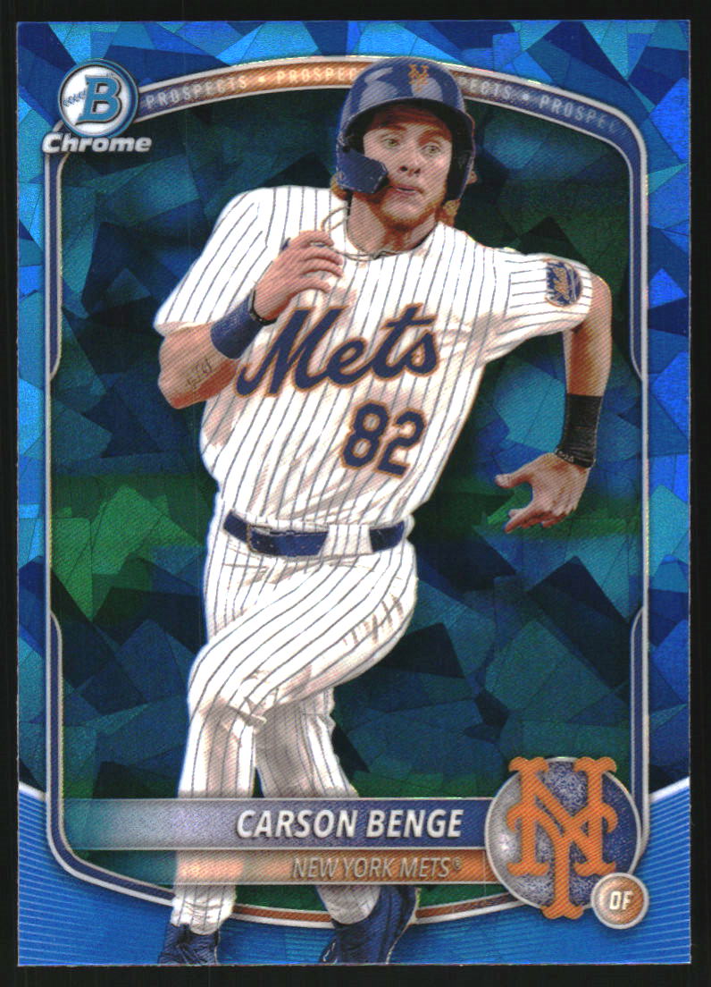 2025 Bowman Chrome Sapphire Prospects #BCP108 Carson Benge