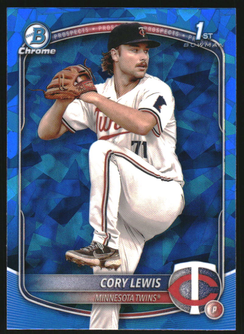 2025 Bowman Chrome Sapphire Prospects #BCP128 Cory Lewis