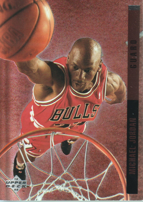 Michael Jordan 1993 Upper Deck Card #201