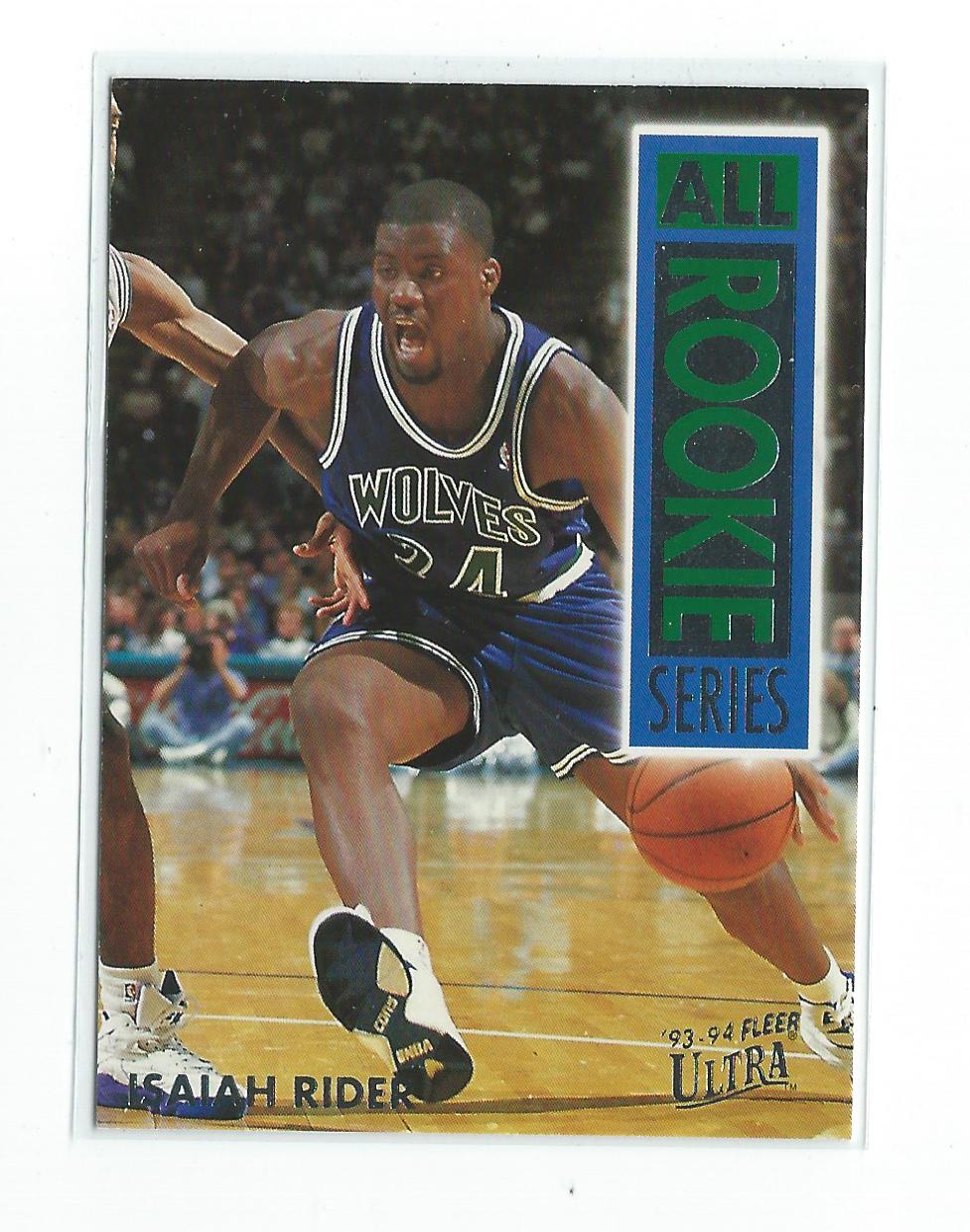 1993-94 Ultra All-Rookie Series #12 Isaiah Rider