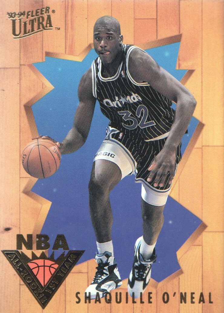 1993-94 Ultra All-Rookie Team #5 Shaquille O'Neal