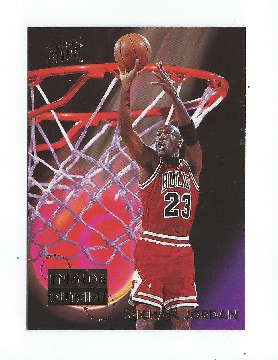1993-94 Ultra Inside/Outside #4 Michael Jordan